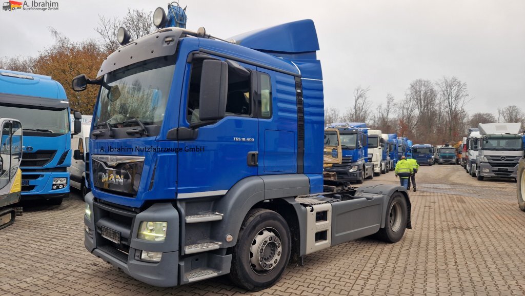 MAN 18.400 TGX Flachdach Retarder, Klima, 1 Bett, Kühlschrank - Gjysmë-kamion: foto 1 MAN 18.400 TGX Flachdach Retarder, Klima, 1 Bett, Kühlschrank - Gjysmë-kamion: foto 1