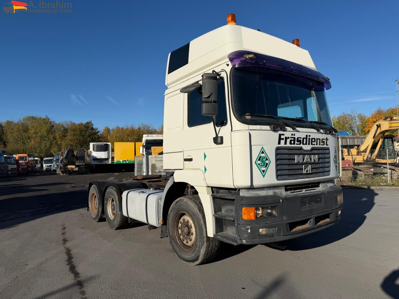 Gjysmë-kamion MAN 26.464 6x4 | Retarder | Klima | Schaltgetriebe | 3 Pedals: foto 9