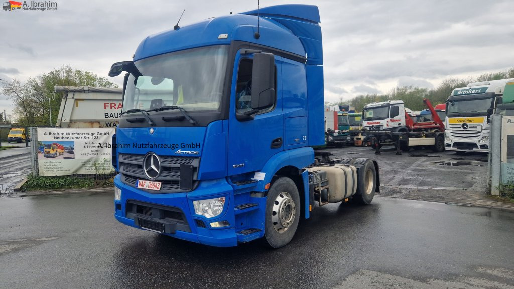 Mercedes-Benz DB 1843 Retarder Kipphydraulik Actros, sehr sauber, Alufelgen - Gjysmë-kamion: foto 1 Mercedes-Benz DB 1843 Retarder Kipphydraulik Actros, sehr sauber, Alufelgen - Gjysmë-kamion: foto 1