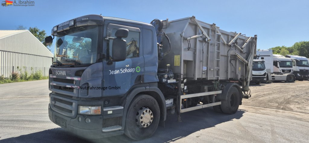 Scania P 280 Edelstahlkipper für Tierabfälle 2 Kammer - Kamion vetëshkarkues, Kamion me vinç: foto 1 Scania P 280 Edelstahlkipper für Tierabfälle 2 Kammer - Kamion vetëshkarkues, Kamion me vinç: foto 1