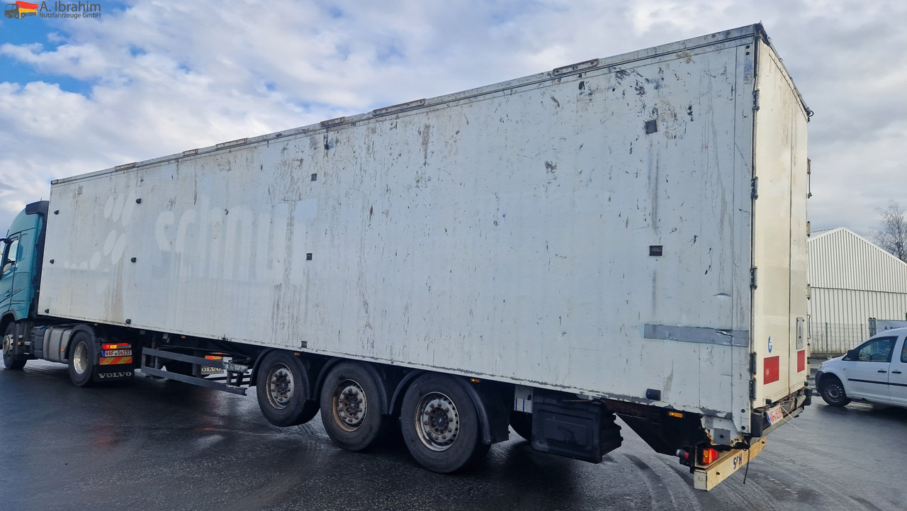 Gjysmë rimorkio me bazament të lëvizshëm Schmitz SW 24 Schubboden, Liftachse,Ersatzradhalterung Kabelfernbedienung, Trichter: foto 11
