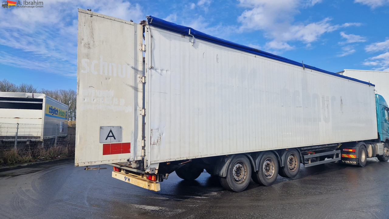 Gjysmë rimorkio me bazament të lëvizshëm Schmitz SW 24 Schubboden, Liftachse,Ersatzradhalterung Kabelfernbedienung, Trichter: foto 10