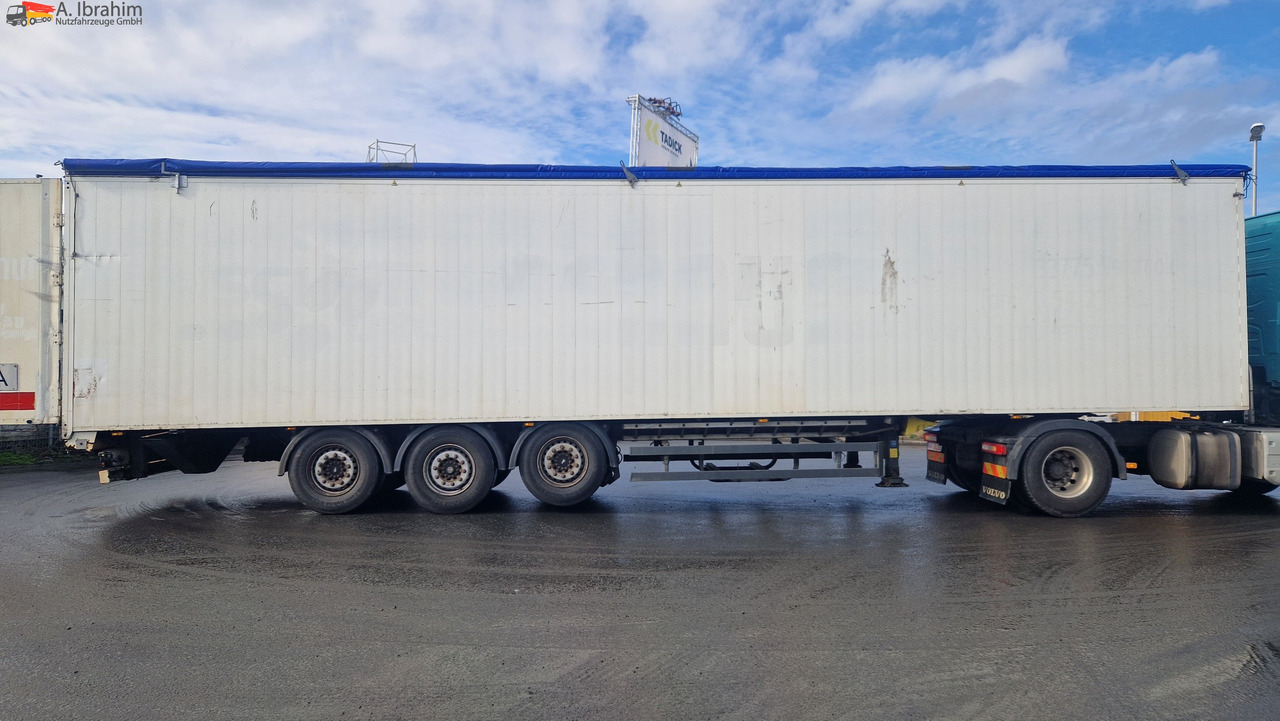 Gjysmë rimorkio me bazament të lëvizshëm Schmitz SW 24 Schubboden, Liftachse,Ersatzradhalterung Kabelfernbedienung, Trichter: foto 9