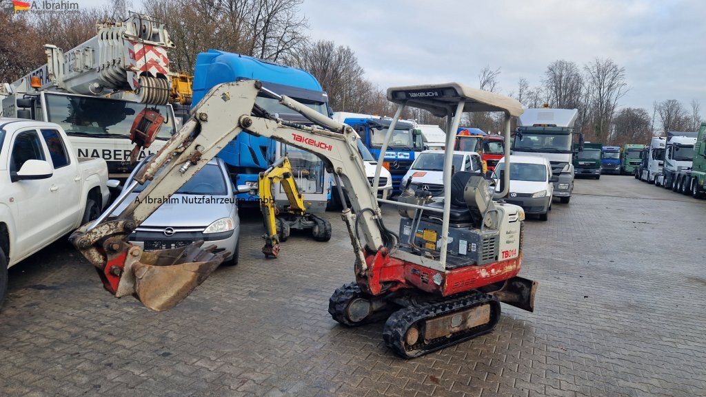 Takeuchi TB 014 Minibagger Zustand gut - Miniekskavator: foto 1 Takeuchi TB 014 Minibagger Zustand gut - Miniekskavator: foto 1