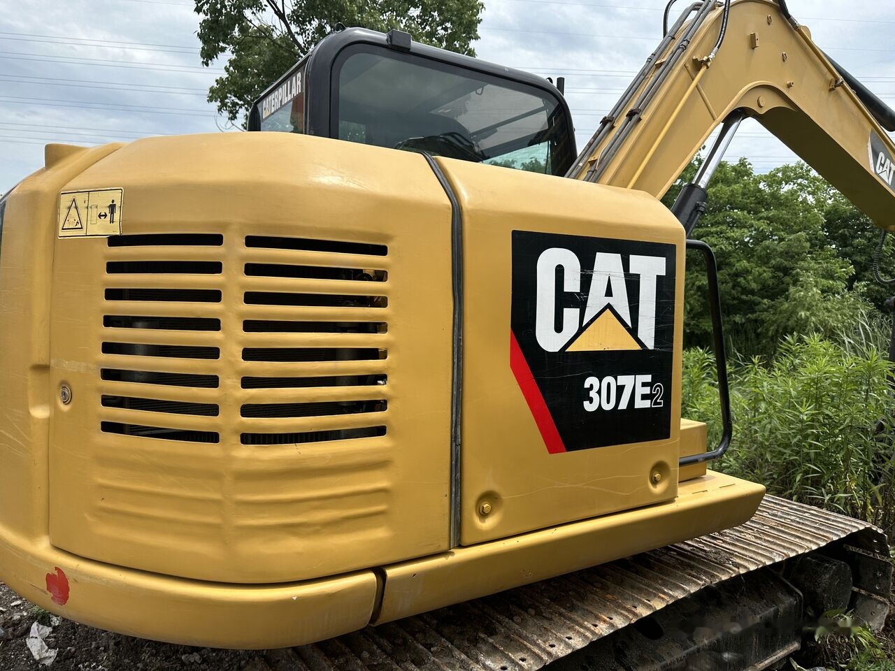 Ekskavator me zinxhirë Caterpillar 307E: foto 8