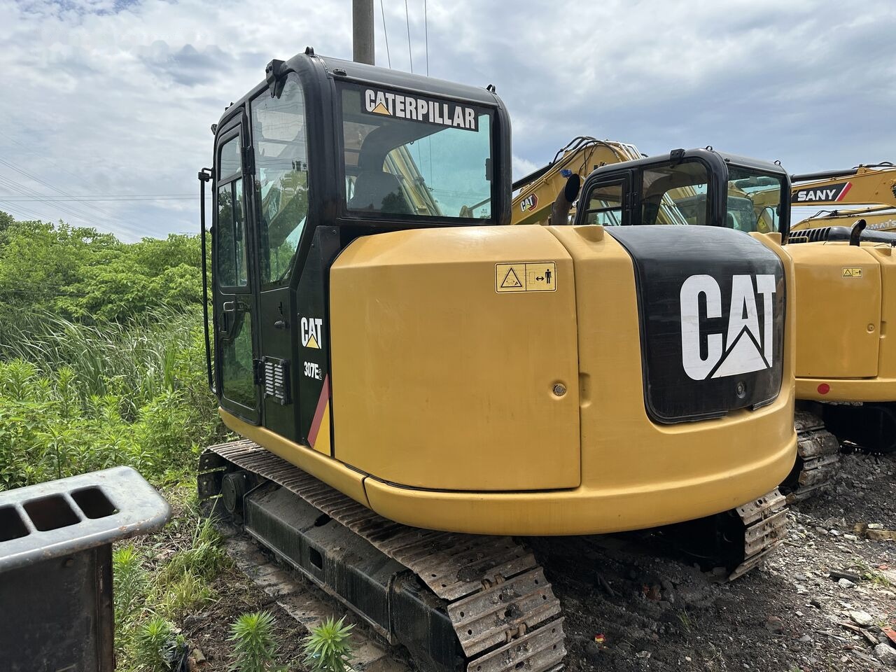 Ekskavator me zinxhirë Caterpillar 307E: foto 7