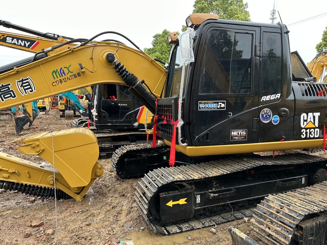 Ekskavator me zinxhirë Caterpillar 313DL: foto 6