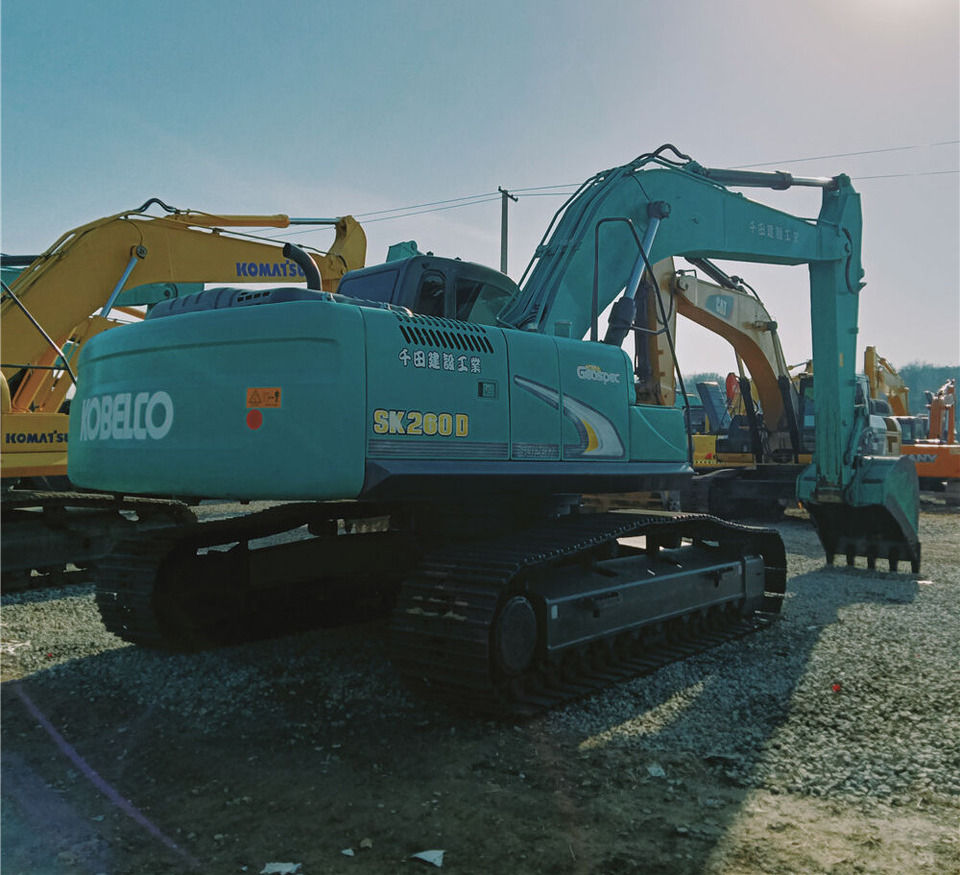 Kobelco SK260 - Ekskavator me zinxhirë: foto 4 Kobelco SK260 - Ekskavator me zinxhirë: foto 4