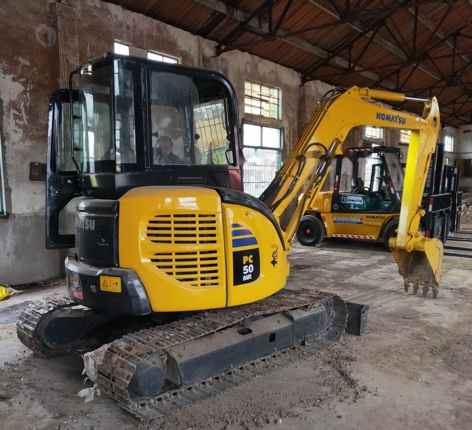 Komatsu PC50 - Miniekskavator: foto 3 Komatsu PC50 - Miniekskavator: foto 3