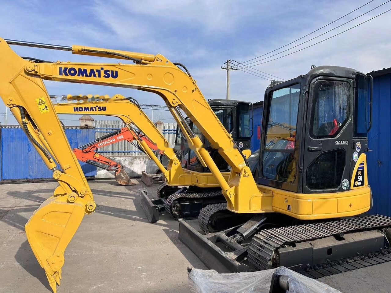 Komatsu PC50MR - Miniekskavator: foto 3 Komatsu PC50MR - Miniekskavator: foto 3