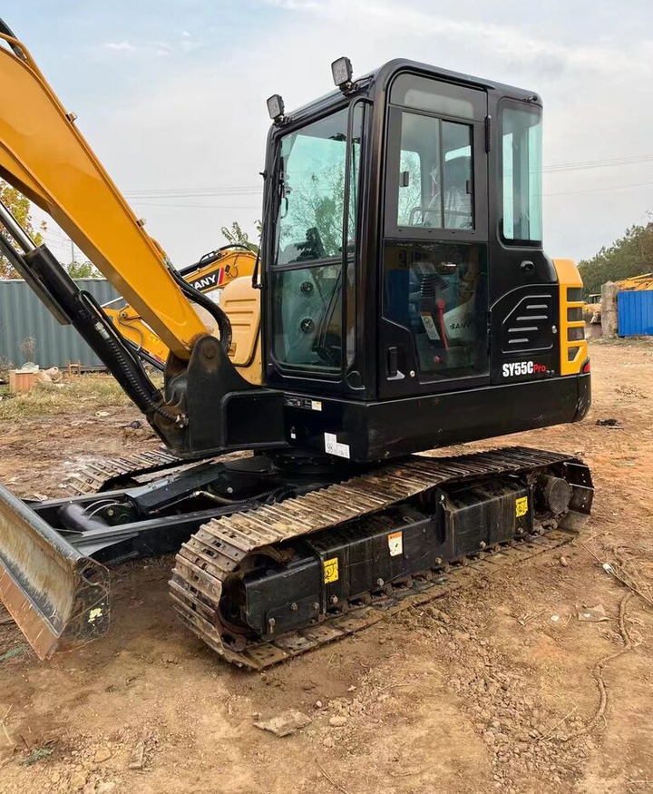 Sany SY55 - Ekskavator me zinxhirë: foto 3 Sany SY55 - Ekskavator me zinxhirë: foto 3