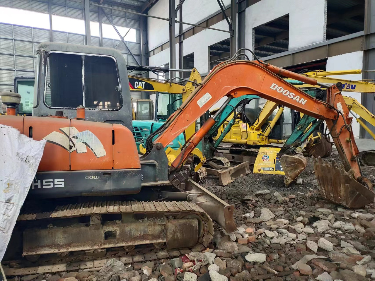 DOOSAN DH55 - Miniekskavator: foto 1 DOOSAN DH55 - Miniekskavator: foto 1