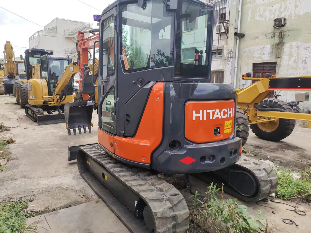 HITACHI ZX55 USR-5A - Miniekskavator: foto 1 HITACHI ZX55 USR-5A - Miniekskavator: foto 1