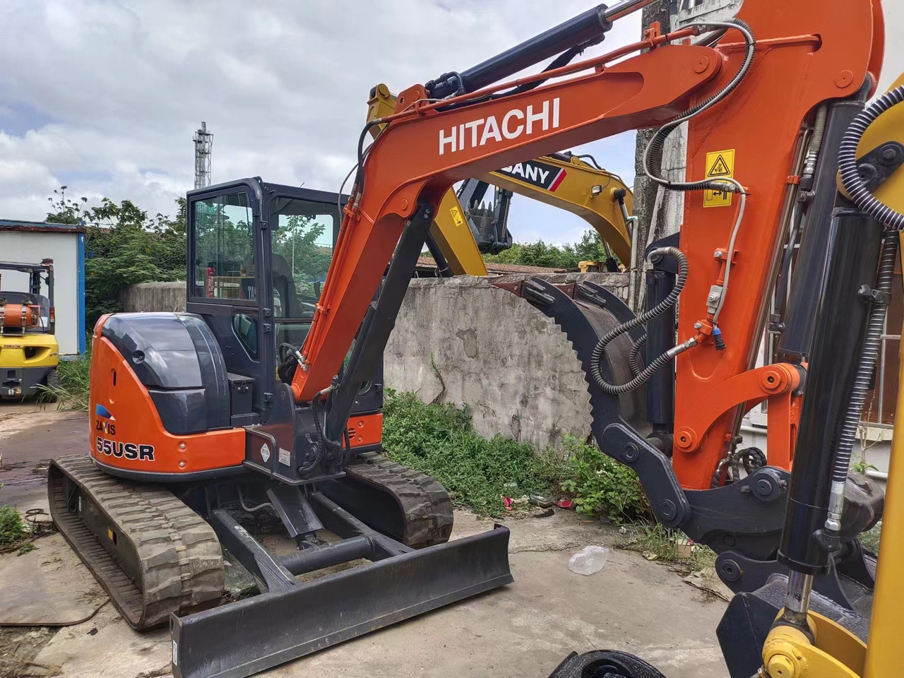 HITACHI ZX55 USR-5A - Miniekskavator: foto 4 HITACHI ZX55 USR-5A - Miniekskavator: foto 4
