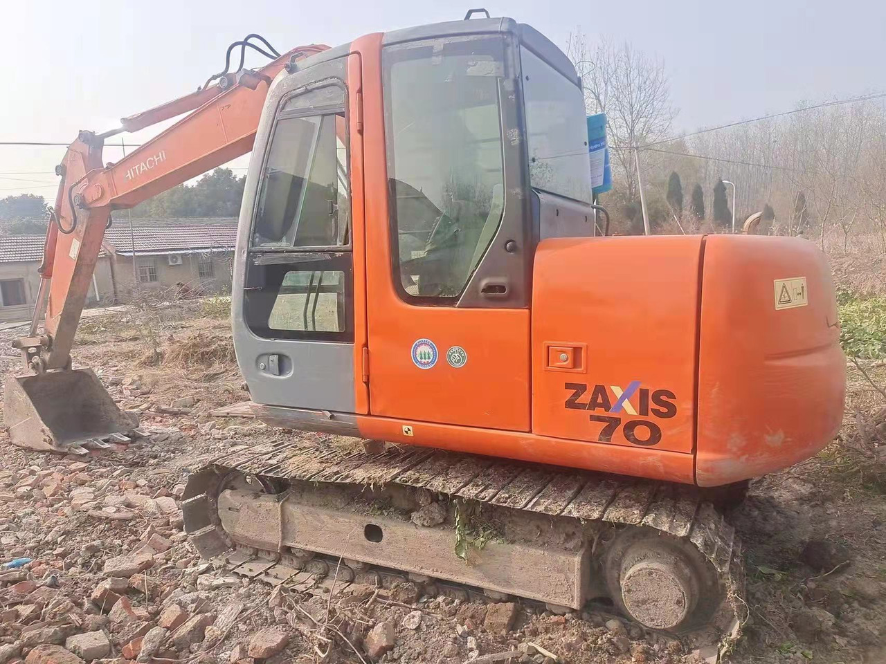 HITACHI ZX70 - Miniekskavator: foto 2 HITACHI ZX70 - Miniekskavator: foto 2