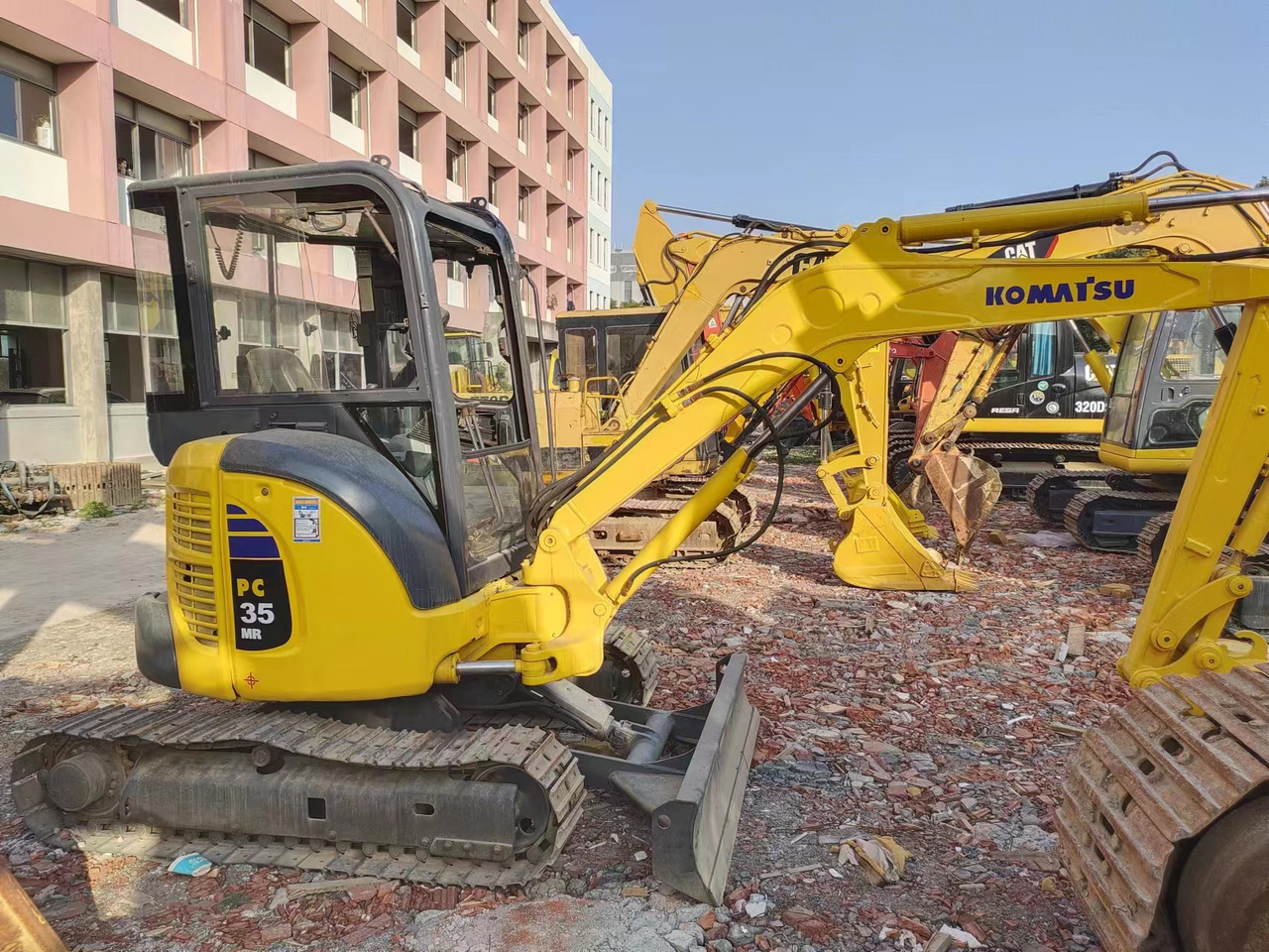 KOMATSU PC35MR PC40 PC45 PC50 PC55 PC60 - Miniekskavator: foto 4 KOMATSU PC35MR PC40 PC45 PC50 PC55 PC60 - Miniekskavator: foto 4