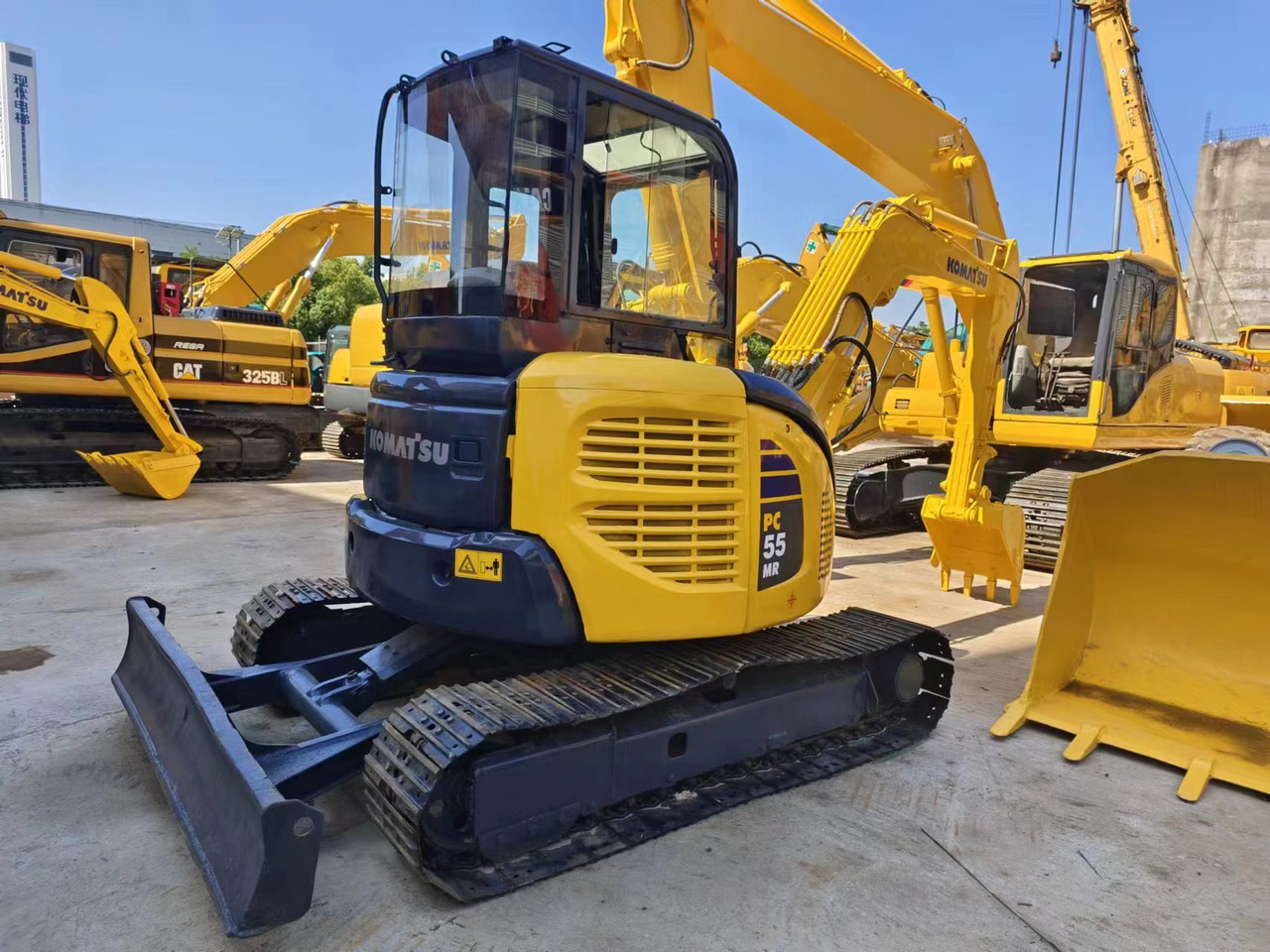 KOMATSU PC55MR - Miniekskavator: foto 1 KOMATSU PC55MR - Miniekskavator: foto 1