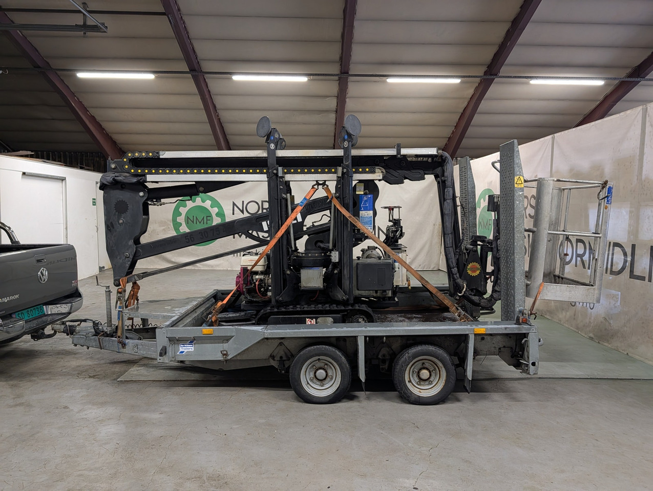 Isoli Easylift R160 på henger - Platform ngritëse tip merimangë: foto 2 Isoli Easylift R160 på henger - Platform ngritëse tip merimangë: foto 2