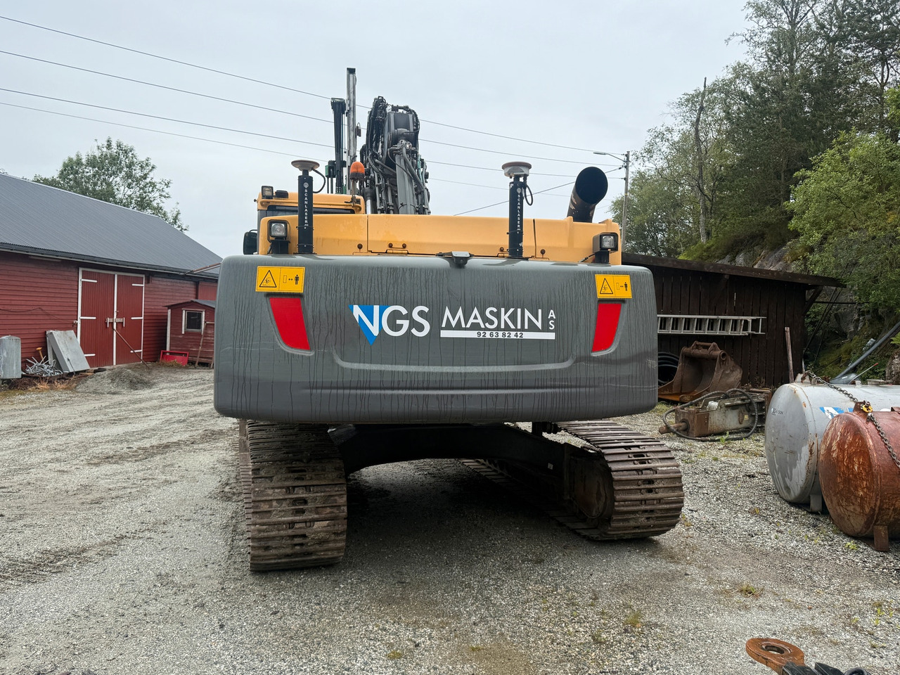 Volvo EC250DL med Montabert tårn - Ekskavator me zinxhirë: foto 5 Volvo EC250DL med Montabert tårn - Ekskavator me zinxhirë: foto 5