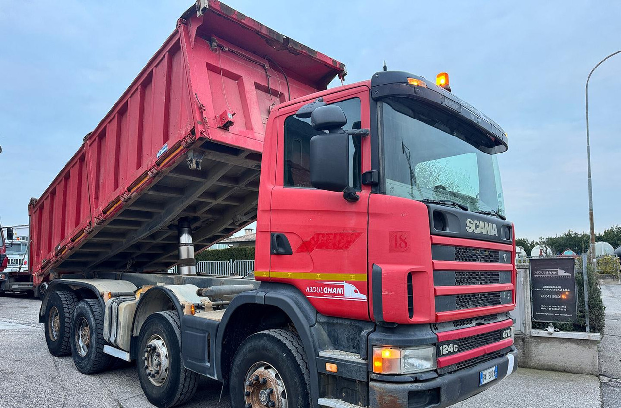 Scania R124/470 Ribaltabile 8X4 - Kamion vetëshkarkues: foto 5 Scania R124/470 Ribaltabile 8X4 - Kamion vetëshkarkues: foto 5