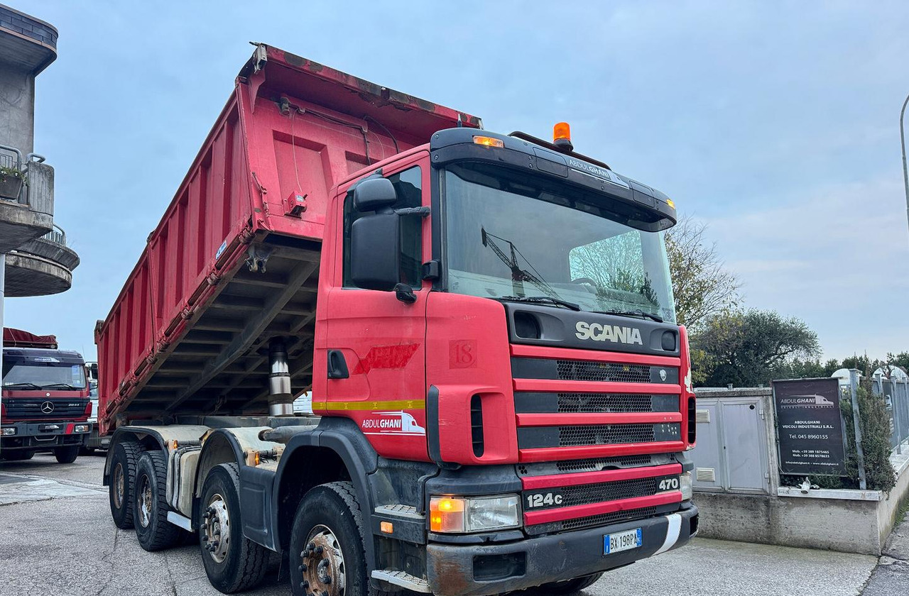 Scania R124/470 Ribaltabile 8X4 - Kamion vetëshkarkues: foto 1 Scania R124/470 Ribaltabile 8X4 - Kamion vetëshkarkues: foto 1