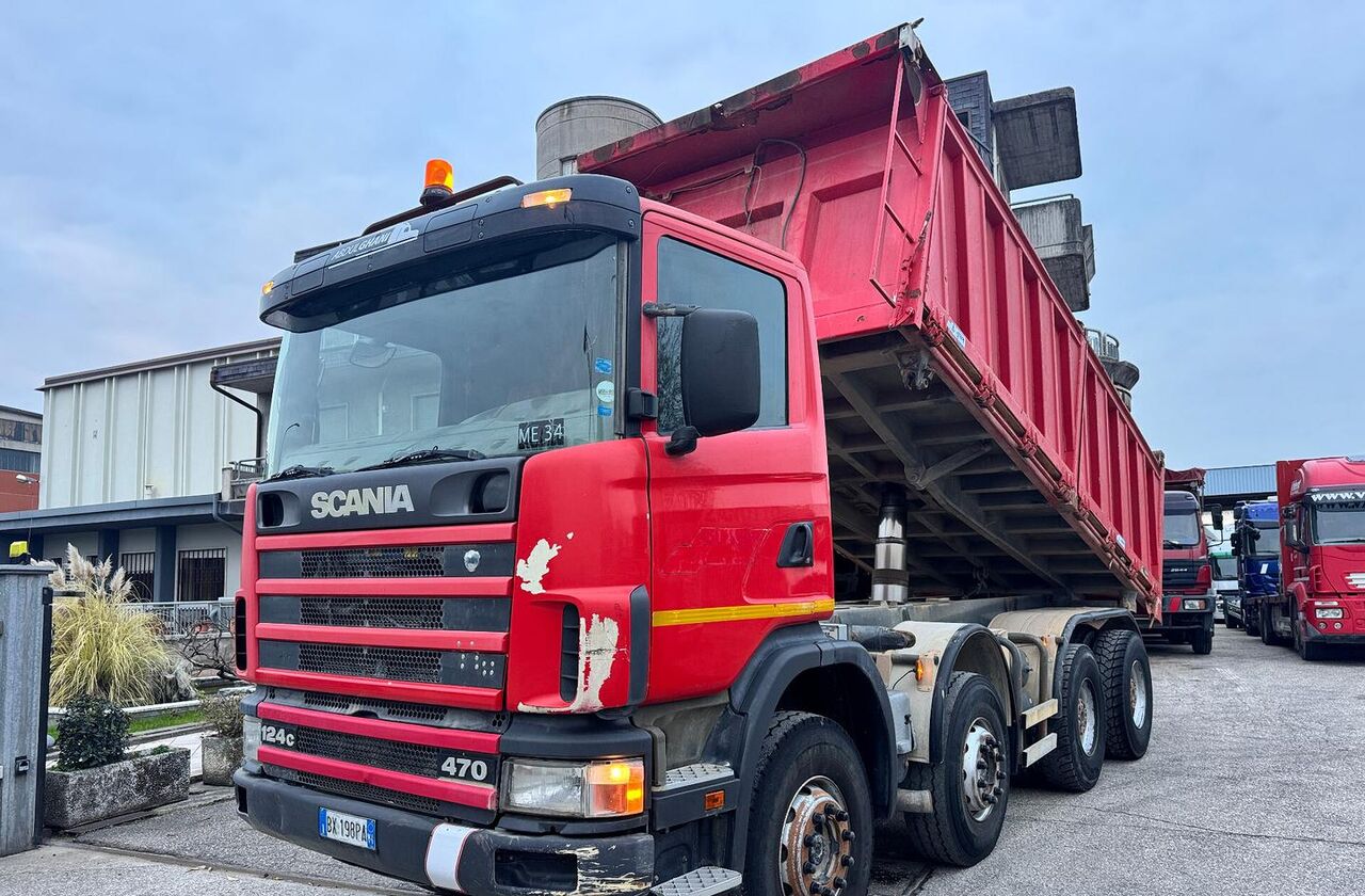 Scania R124/470 Ribaltabile 8X4 - Kamion vetëshkarkues: foto 3 Scania R124/470 Ribaltabile 8X4 - Kamion vetëshkarkues: foto 3