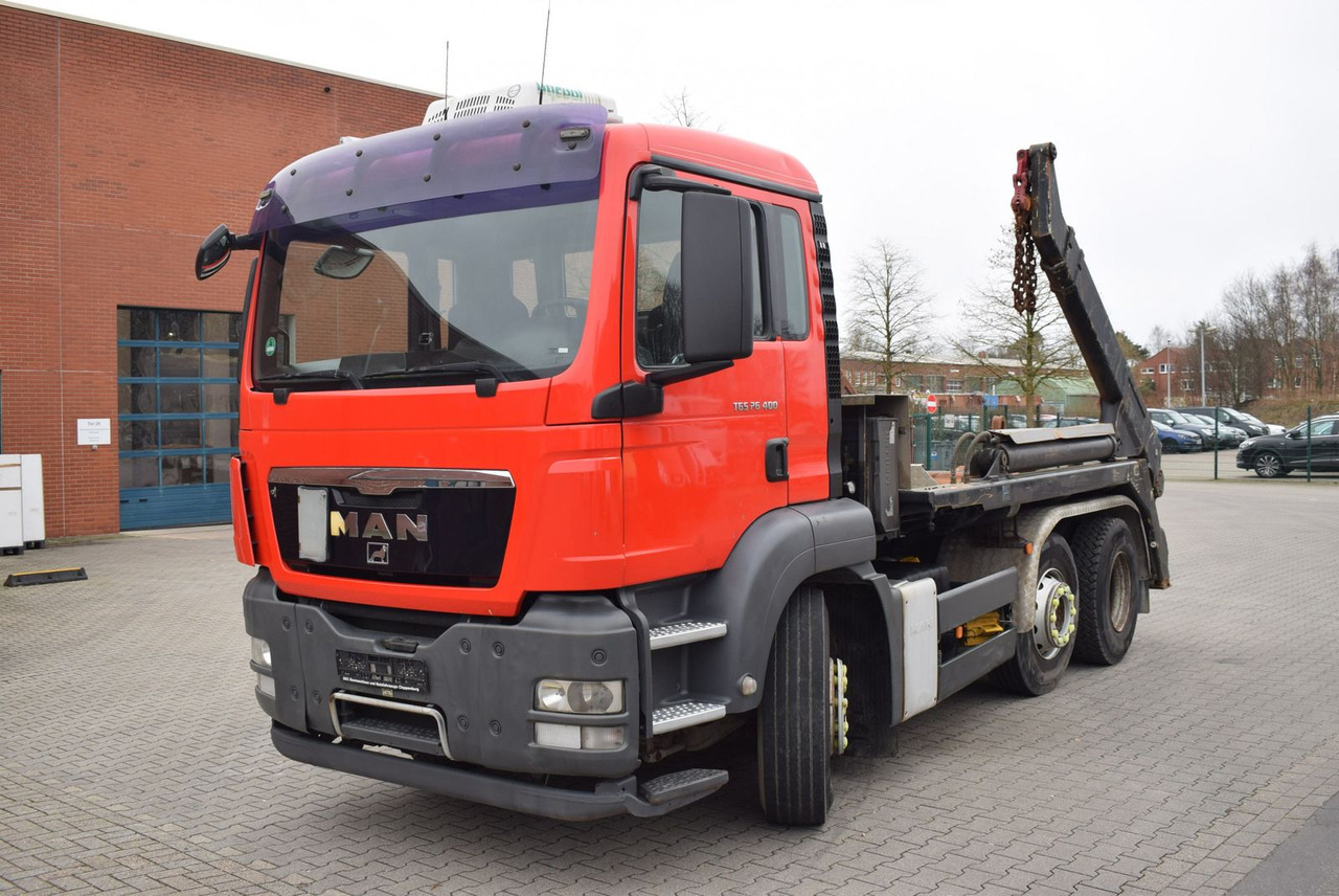 MAN TGS 26.400 6x2 Meiller Vorlaufachse Dachklima - Kamion vetëshkarkues: foto 1 MAN TGS 26.400 6x2 Meiller Vorlaufachse Dachklima - Kamion vetëshkarkues: foto 1