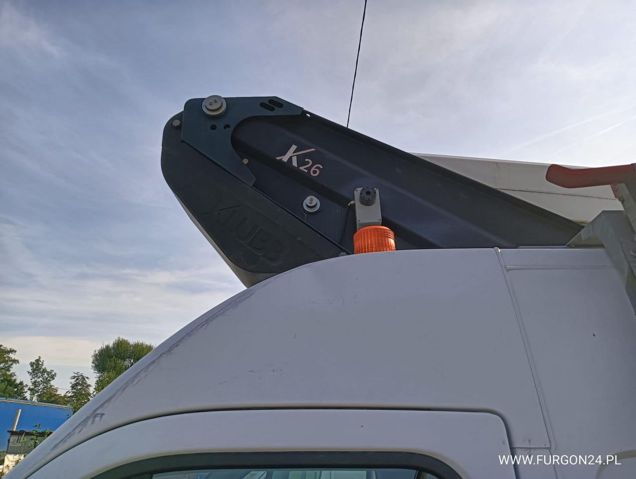 OPEL MOVANO L2H2 PODNOŚNIK KOSZOWY KLUBB K26 NR 804 - Platformë ajrore e montuar në kamion: foto 4 OPEL MOVANO L2H2 PODNOŚNIK KOSZOWY KLUBB K26 NR 804 - Platformë ajrore e montuar në kamion: foto 4