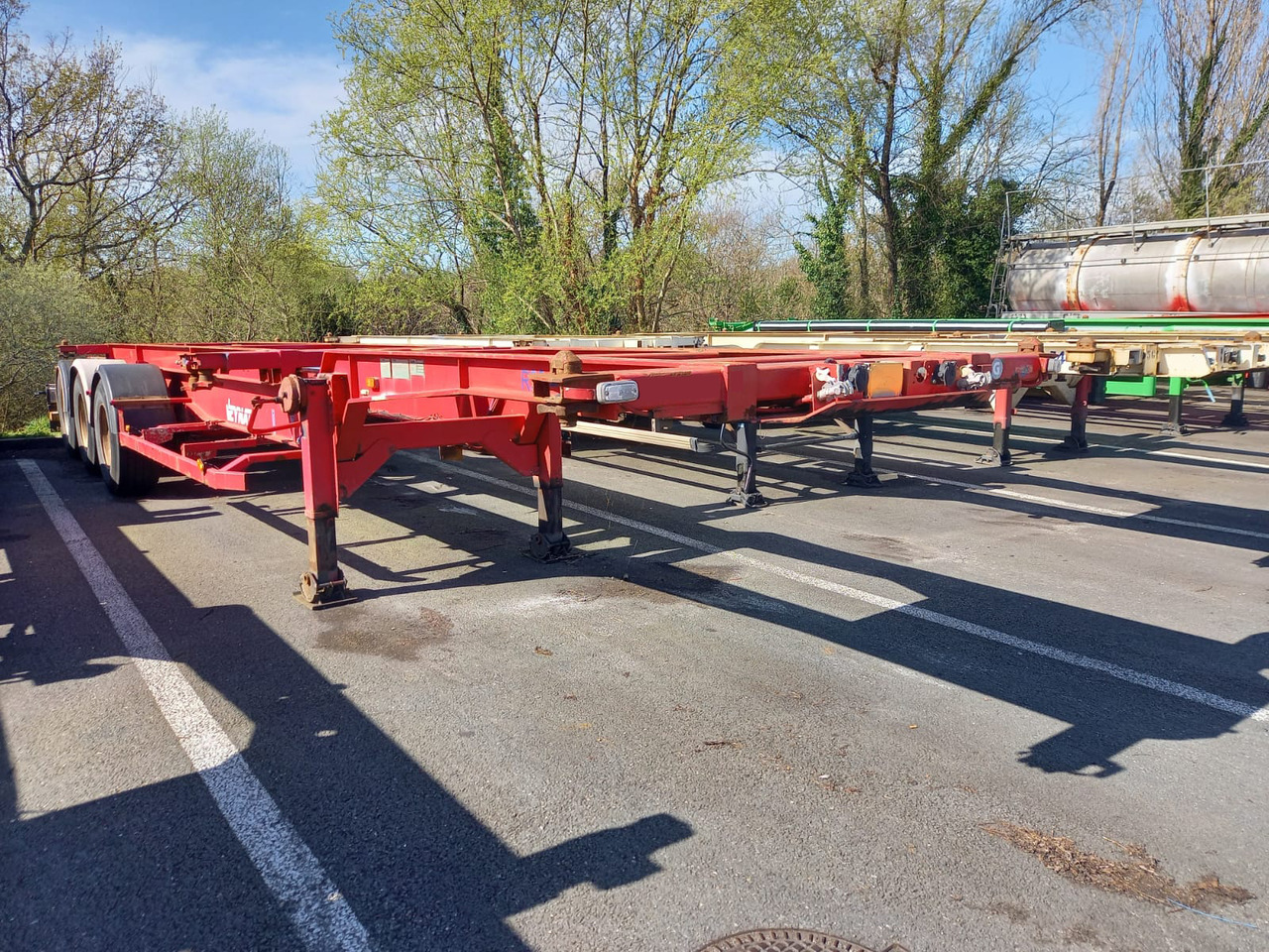 ASCA - Transportjer kontejnerësh/ Gjysmë rimorkio me karroceri të çmontueshme: foto 1 ASCA - Transportjer kontejnerësh/ Gjysmë rimorkio me karroceri të çmontueshme: foto 1