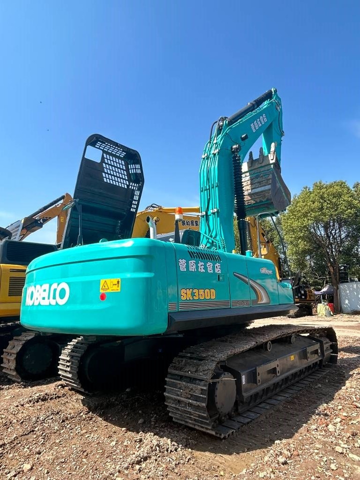 Kobelco SK 350 - Ekskavator me zinxhirë: foto 1 Kobelco SK 350 - Ekskavator me zinxhirë: foto 1