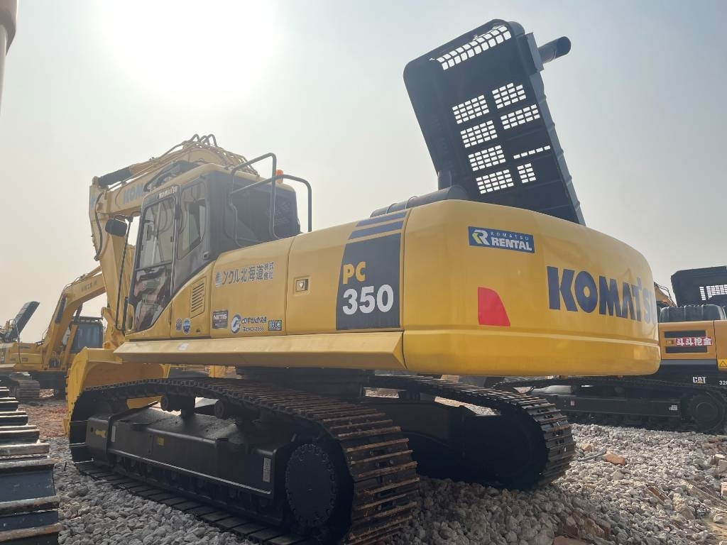 Komatsu PC 350 - Ekskavator me zinxhirë: foto 2 Komatsu PC 350 - Ekskavator me zinxhirë: foto 2