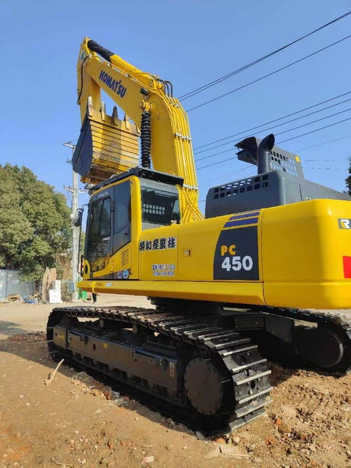 Komatsu PC 450 - Ekskavator me zinxhirë: foto 1 Komatsu PC 450 - Ekskavator me zinxhirë: foto 1