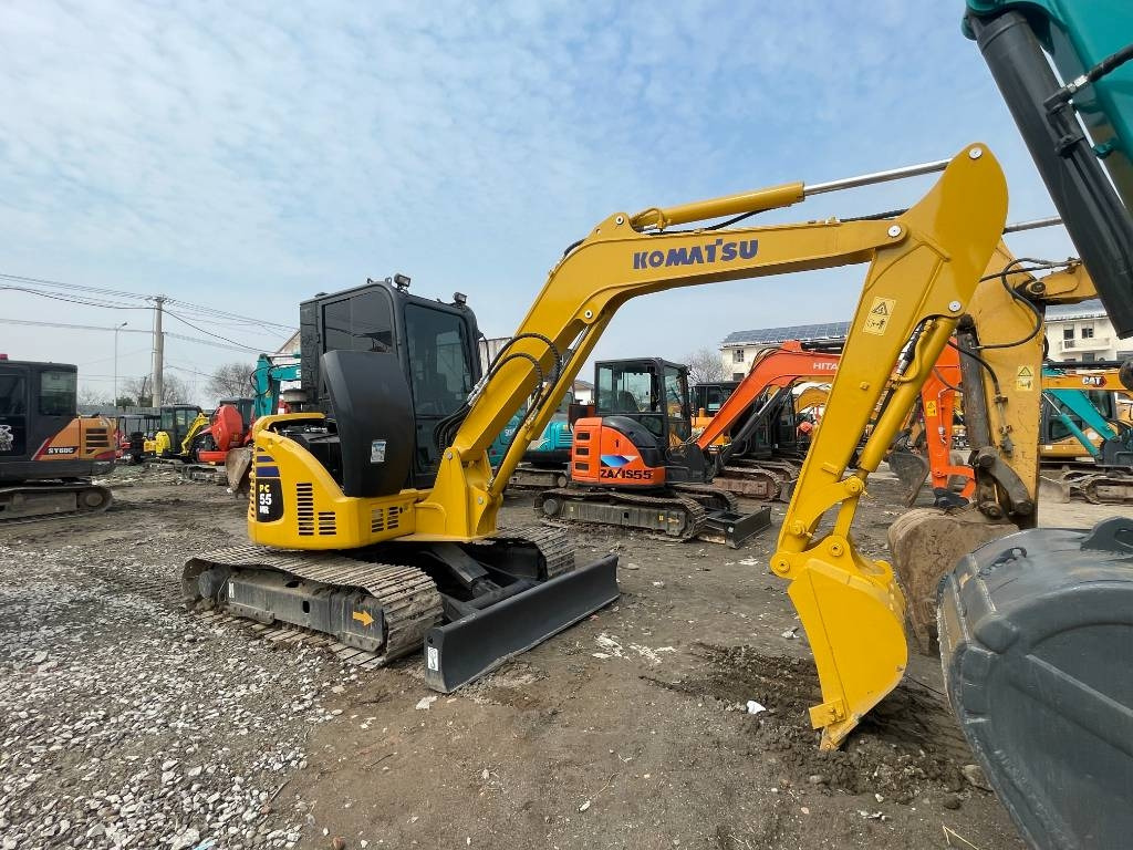 Komatsu PC 55 - Miniekskavator: foto 1 Komatsu PC 55 - Miniekskavator: foto 1