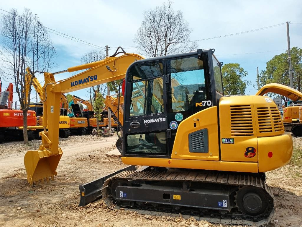 Komatsu PC 70 - Miniekskavator: foto 1 Komatsu PC 70 - Miniekskavator: foto 1