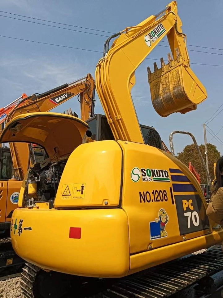 Komatsu PC 70 - Miniekskavator: foto 2 Komatsu PC 70 - Miniekskavator: foto 2