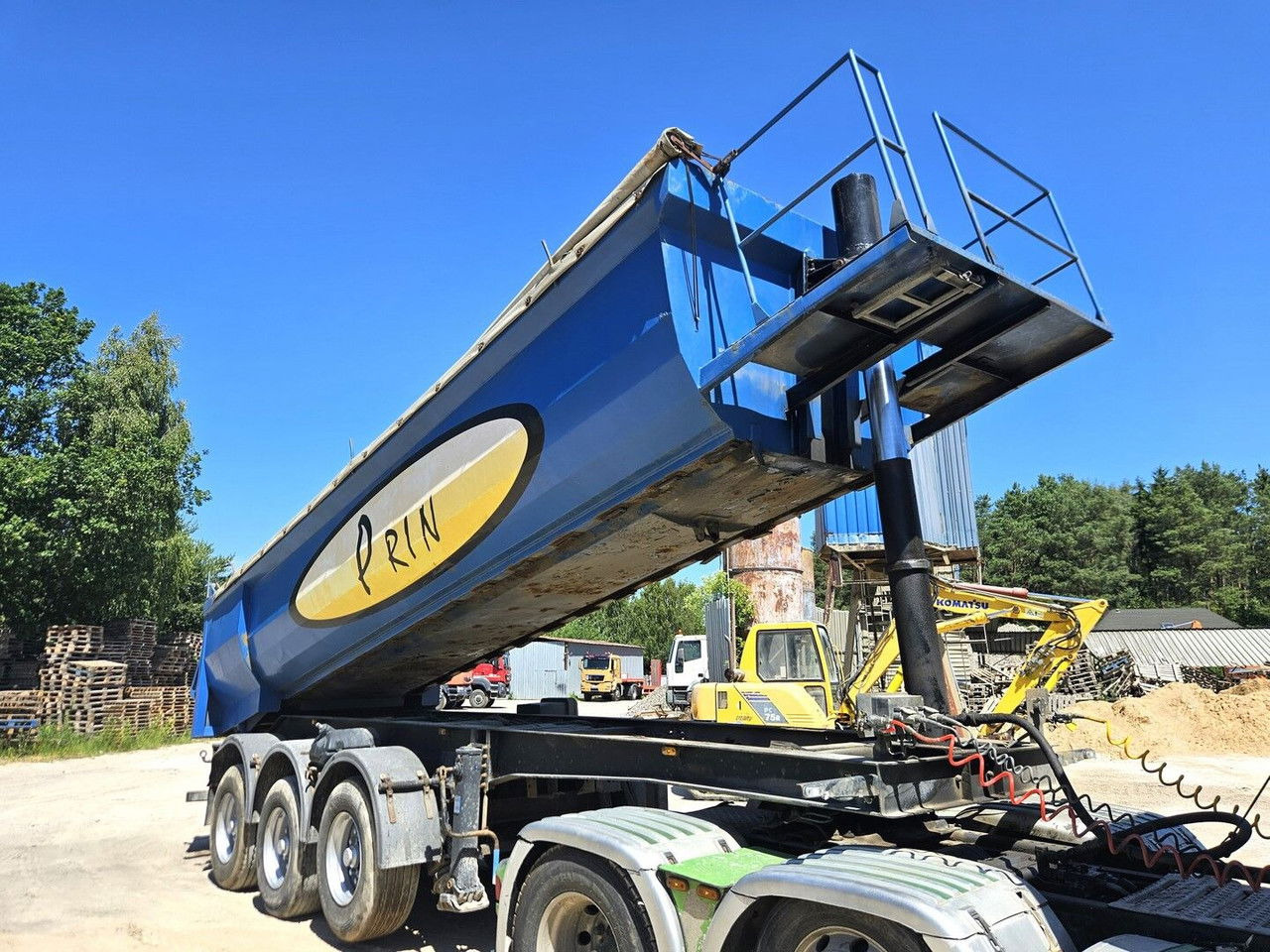Diversen W25 24 M3 Tipper Semi-Trailer CMT W25 24 M3 Tipper Semi-Trailer - Gjysmë rimorkio vetëshkarkuese: foto 1 Diversen W25 24 M3 Tipper Semi-Trailer CMT W25 24 M3 Tipper Semi-Trailer - Gjysmë rimorkio vetëshkarkuese: foto 1