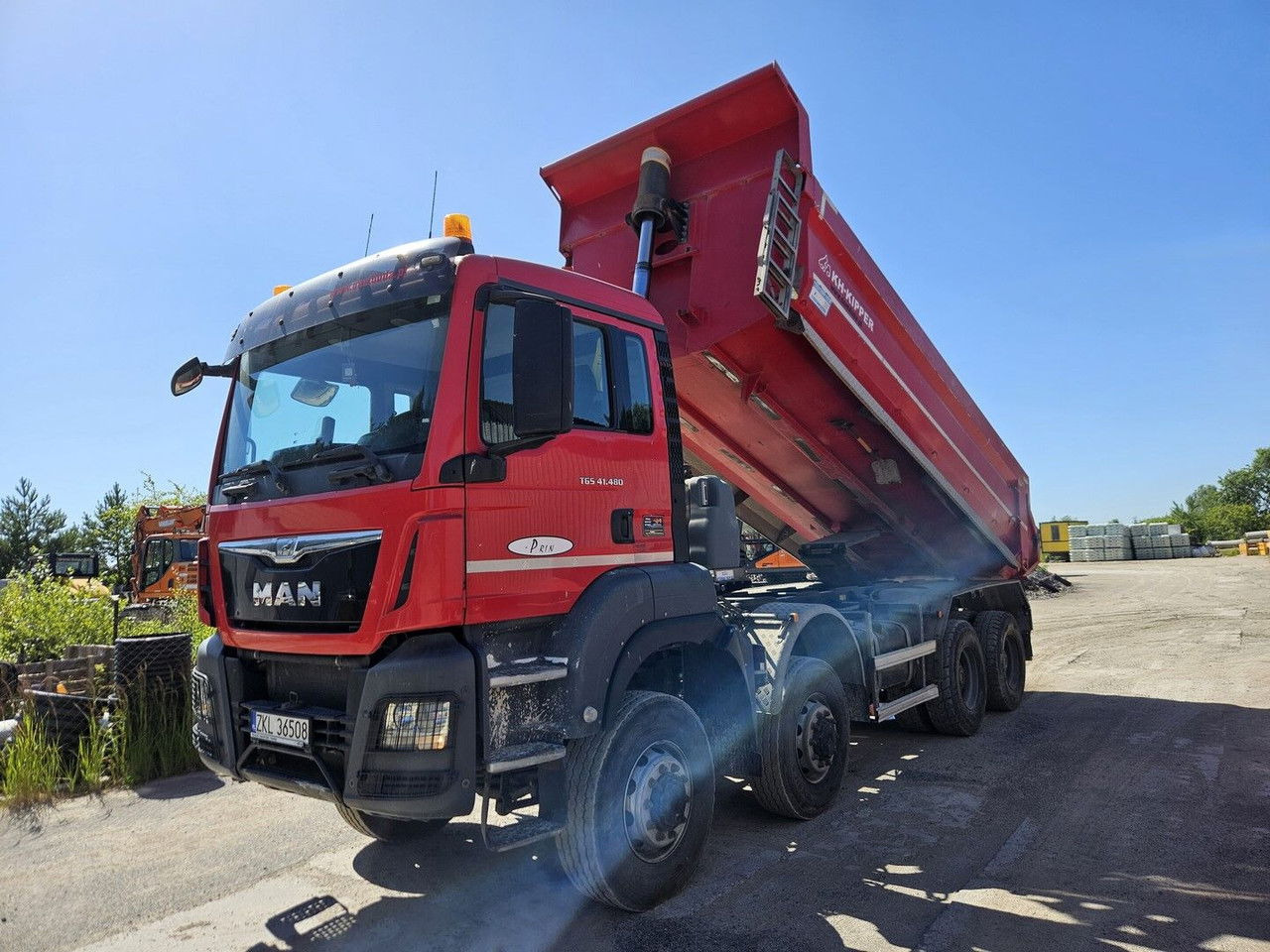 MAN TGS 41.480 8x8 - Tipper - Kamion vetëshkarkues: foto 3 MAN TGS 41.480 8x8 - Tipper - Kamion vetëshkarkues: foto 3