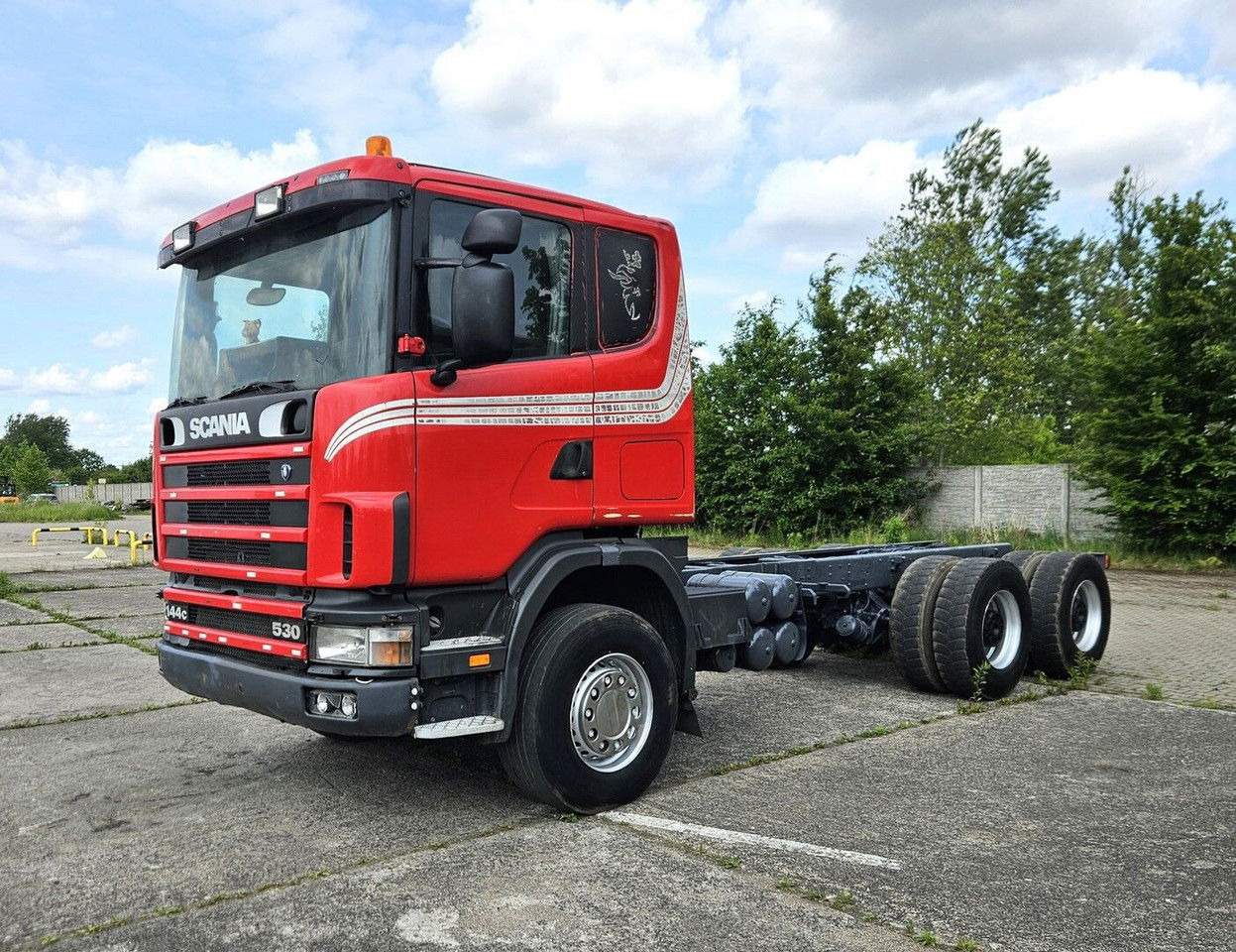 Scania 144 530 6X4 Manual Pump AND Injectros - Full Sprin G  - Kamion kabinë-shasi: foto 1 Scania 144 530 6X4 Manual Pump AND Injectros - Full Sprin G  - Kamion kabinë-shasi: foto 1
