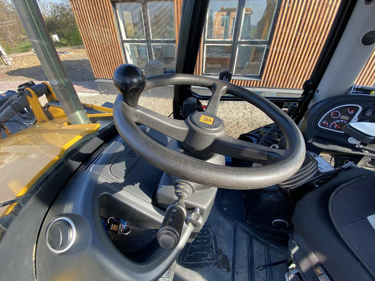 Fadromë me shkarkim nga prapa JCB 4CX ECO, Joystic, Traktobager: foto 19