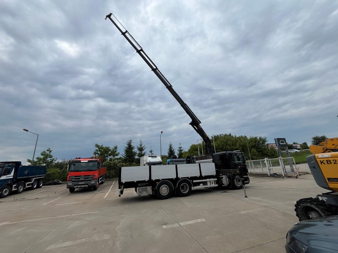 Kamion me karroceri të hapur, Kamion me vinç SCANIA P320, +RC, valník Crane PK 20002: foto 15