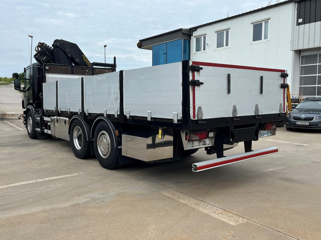 Kamion me karroceri të hapur, Kamion me vinç SCANIA P320, +RC, valník Crane PK 20002: foto 7