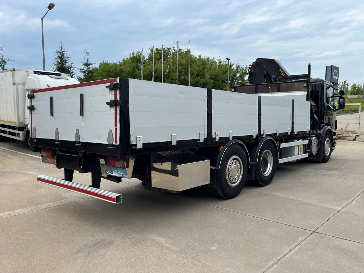 Kamion me karroceri të hapur, Kamion me vinç SCANIA P320, +RC, valník Crane PK 20002: foto 8