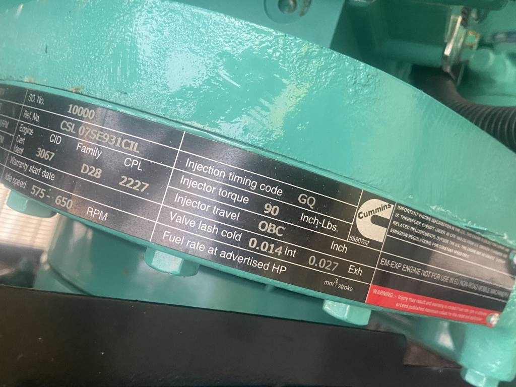 Cummins C1400D5 - 1.400 kVA Generator - DPX-18532-O - Set gjeneratori: foto 5 Cummins C1400D5 - 1.400 kVA Generator - DPX-18532-O - Set gjeneratori: foto 5