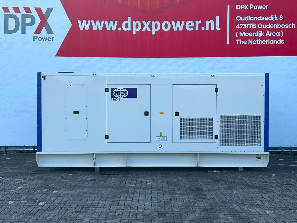 FG Wilson P660-3 - 660 kVA Genset - DPX-16022 - Set gjeneratori: foto 1 FG Wilson P660-3 - 660 kVA Genset - DPX-16022 - Set gjeneratori: foto 1