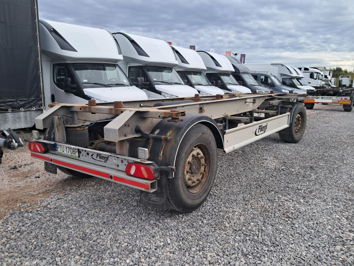 FLIEGL ZWP 180 POD KONTENERY - Transportjer kontejnerësh/ Rimorkio me karroceri të çmontueshme: foto 4 FLIEGL ZWP 180 POD KONTENERY - Transportjer kontejnerësh/ Rimorkio me karroceri të çmontueshme: foto 4
