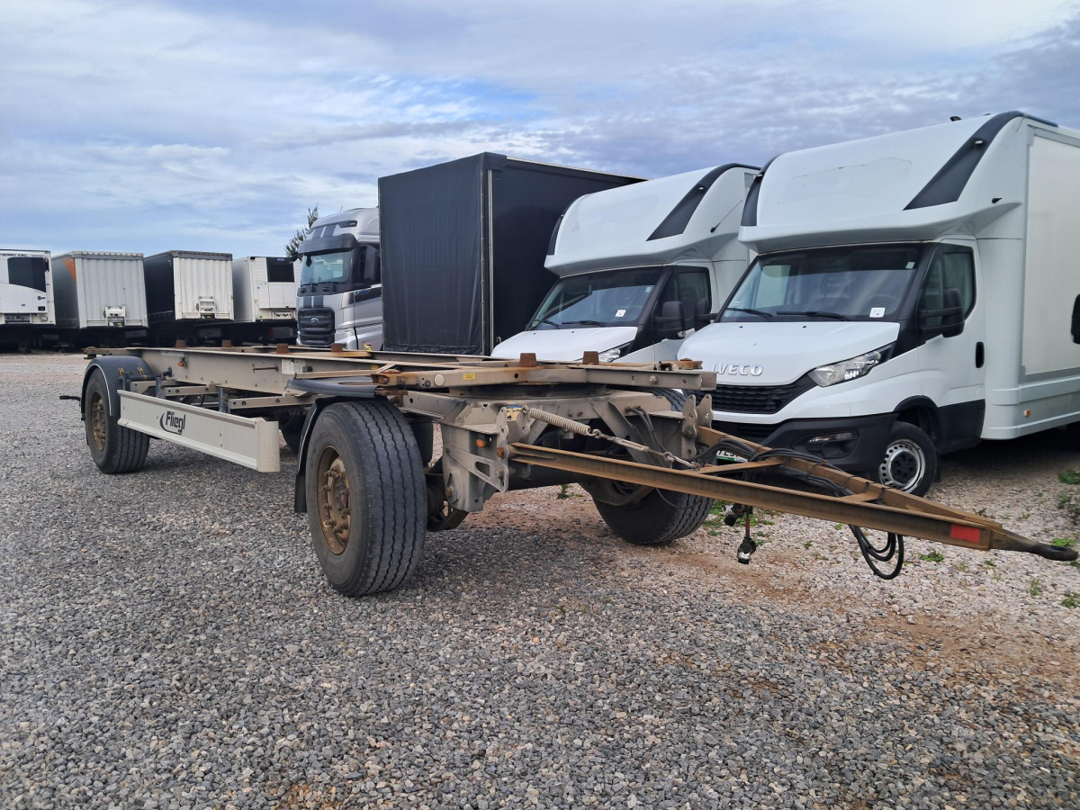 FLIEGL ZWP 180 POD KONTENERY - Transportjer kontejnerësh/ Rimorkio me karroceri të çmontueshme: foto 1 FLIEGL ZWP 180 POD KONTENERY - Transportjer kontejnerësh/ Rimorkio me karroceri të çmontueshme: foto 1