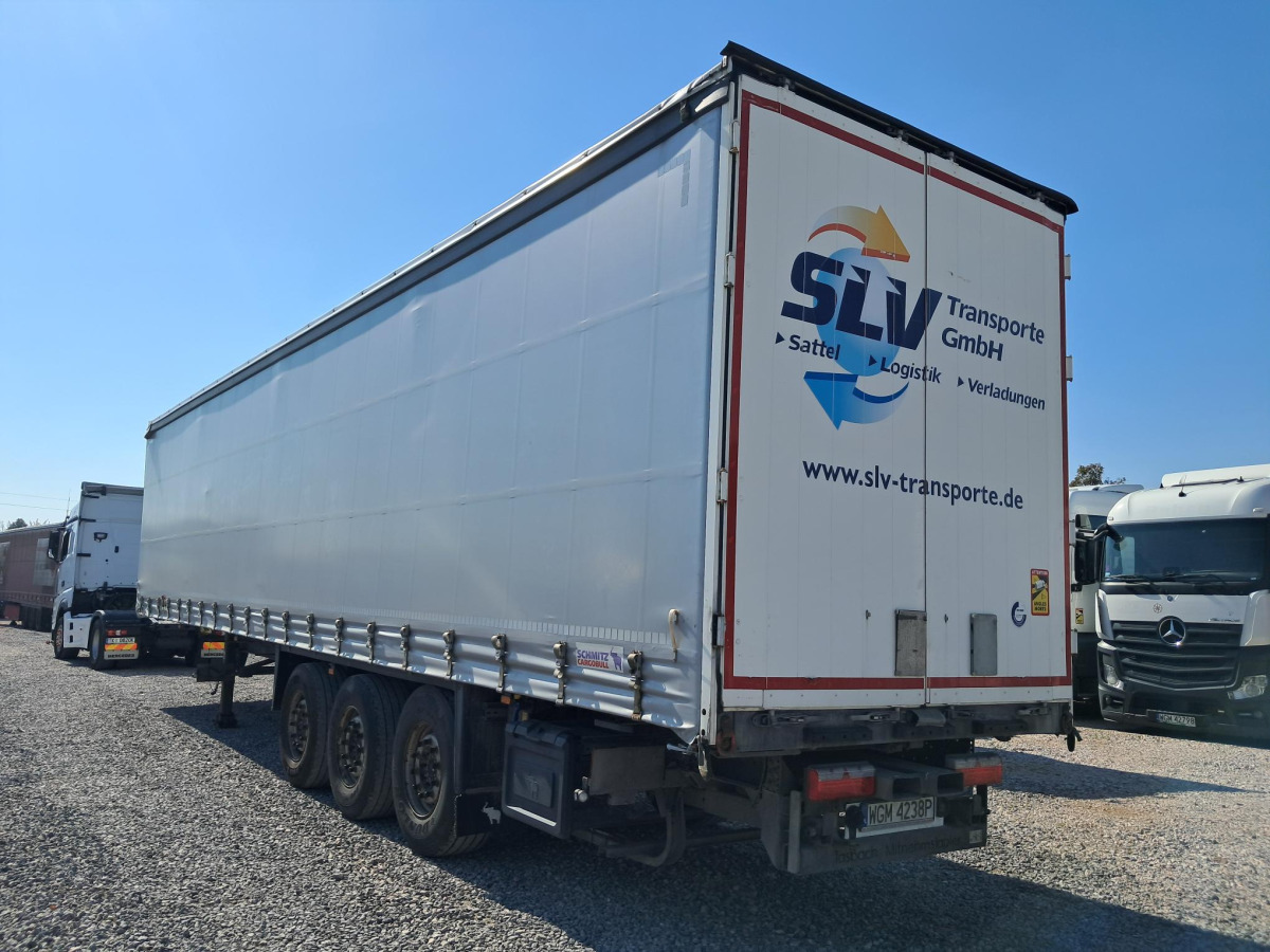 SCHMITZ SCS 24/L - 13.62 EB KURTYNOWA Z PODWIESZANYM WÓZKIEM WIDŁOWYM - Rimorkio me tendë: foto 5 SCHMITZ SCS 24/L - 13.62 EB KURTYNOWA Z PODWIESZANYM WÓZKIEM WIDŁOWYM - Rimorkio me tendë: foto 5