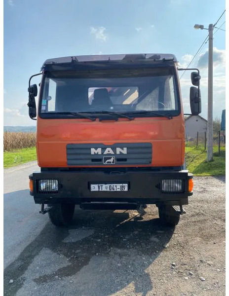 Kamion vetëshkarkues, Kamion me vinç MAN LE 18-280 , 4X4 , Tipper , Palfinger PK 9501: foto 10