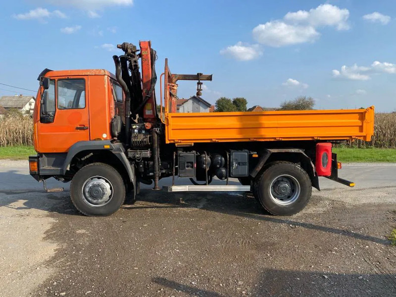Kamion vetëshkarkues, Kamion me vinç MAN LE 18-280 , 4X4 , Tipper , Palfinger PK 9501: foto 8
