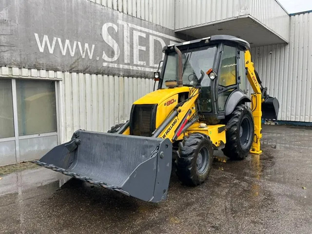 New Holland B 80 B-SS , 4x4 , Backhoe loader , 4in1 Bucket - Fadromë me shkarkim nga prapa: foto 1 New Holland B 80 B-SS , 4x4 , Backhoe loader , 4in1 Bucket - Fadromë me shkarkim nga prapa: foto 1